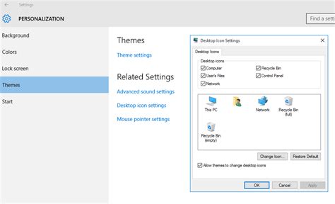 How To Add My Computer This Pc Control Panel And Network Icons To