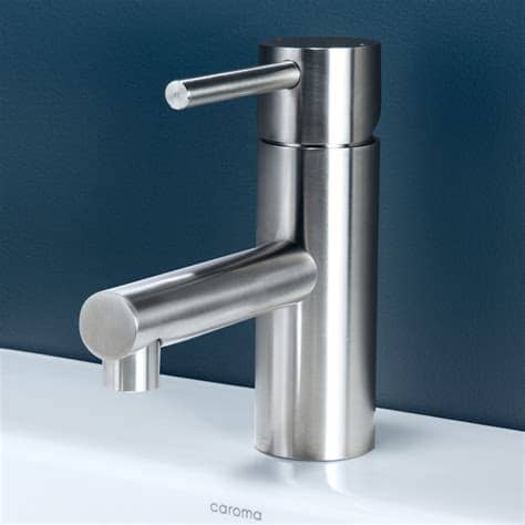 Caroma Titan Bathroom Vanity Basin Stainless Steel Mixer