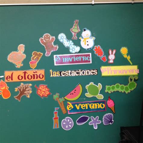 Teaching Spanish Seasons Multi Cultural Check On That Standard