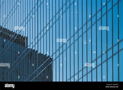 Glass Facade Of An Office Building Stock Photo Alamy