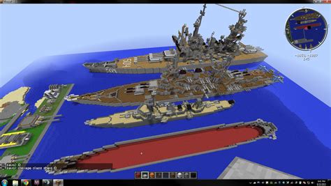 Warships Map Minecraft