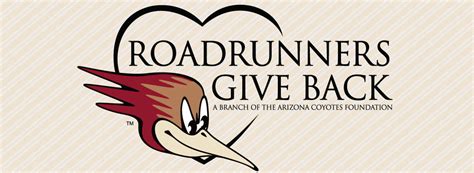 The Official Website Of The Tucson Roadrunners Roadrunners Give Back