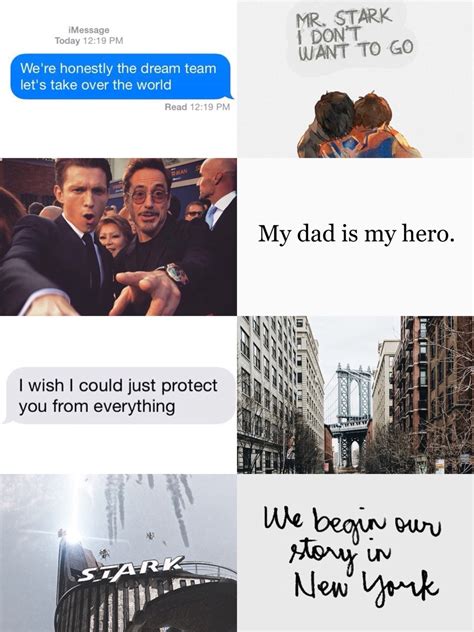 Tom holland and peter parker imagines!! Tony Stark & Peter Parker/Stark Aesthetic - IMAGINES