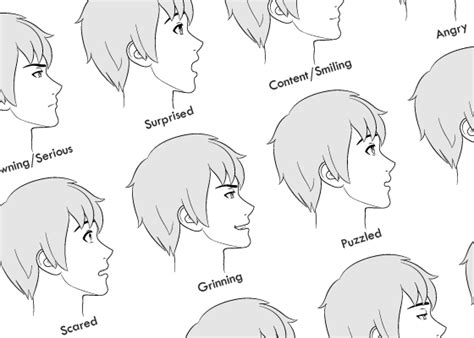 Straight hair, wavy hair, pigtails, and short hair. How to Draw Anime & Manga Tutorials - AnimeOutline in 2020 ...