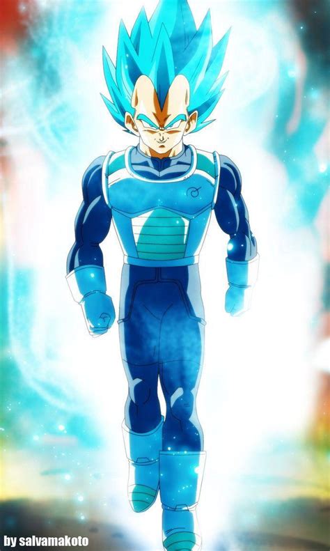 Like goku, vegeta's super saiyan god super saiyan form in the anime carries over into dragon ball fighterz. Vegeta Blue Wallpapers - Wallpaper Cave