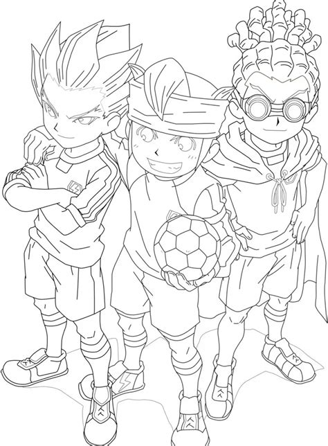 Inazuma Eleven Colorear 13 Dessins De Coloriage Inazuma Eleven Go à