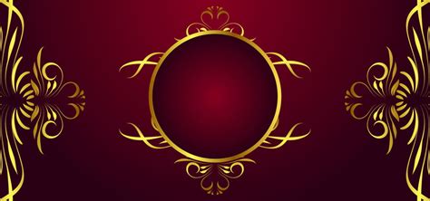 Vector Golden Circular Element Vector Background Design, Gold, Circular, Round Background Image ...