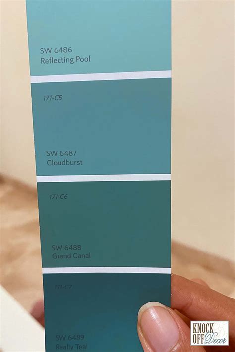 Sherwin Williams Really Teal Review The True Artistic Blue