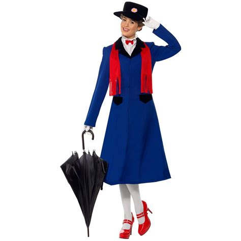 mary poppins women s adult halloween costume