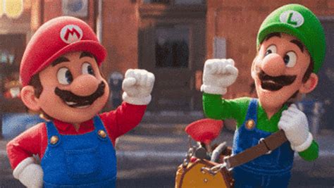 Fist Bump Mario Fist Bump Mario Luigi Discover Share GIFs