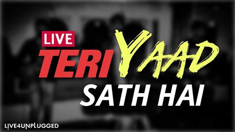 Teri Yaad Sath Hai Live Live 4 Unpluggedrock Band Rahat Fateh