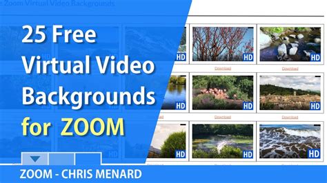 Zoom Smart Virtual Background Package