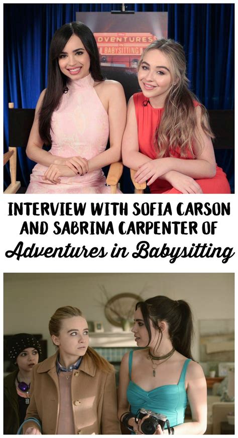 Exclusive Interview With Sofia Carson And Sabrina Carpenter From Disney