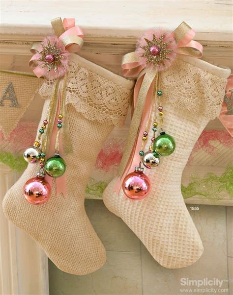 You can choose from massive assortment of they will remember you every time they hang one of these christmas stockings. Beautiful DIY Christmas Stockings