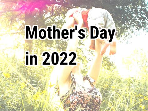 Mothers Day 2022 Calendar Center