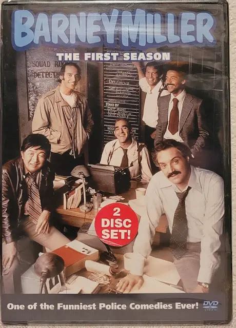 Barney Miller Season 1 Dvd 1975 2 Disc Set Hal Linden Brand New