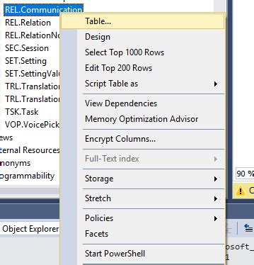Shortcut For Fetching Data From The Object Explorer Tab In Sql Server