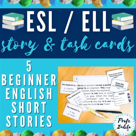 Esl Ell Beginner Short Stories Set Made By Teachers