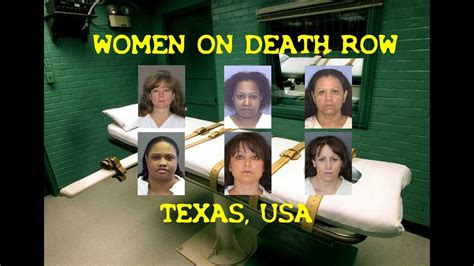 Death Row Usa Women 6 Texas Youtube