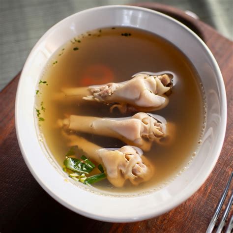 Pigs Foot Broth Slow Simmered Bliss In A Bowl Soup Chick