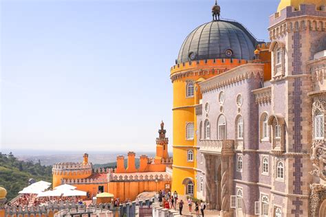 A Day Trip From Lisbon How To See Sintras Colourful Pena Palace A Globe Well Travelled