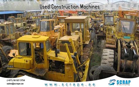 Used Construction Machine Buyer In Dubai Hps Scrap Metals And Equipment
