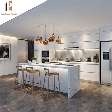 Подписаться подписки отписаться this is a kitchen in shary mamostaian complex made of mdf software used Customized Modern Kitchen Design White Lacquer Kitchen Cabinet