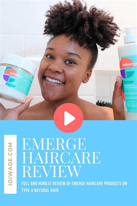 Emerge Hair Care Review On Type 4 Natural Hair — Joi Wade