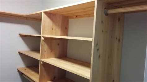One of the container store's signature products, elfa is arguably the gold standard of closet systems, and has been since 1999. DIY Cedar Closet Shelving system - Part 1 - Shelves - YouTube