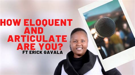 How To Become An Eloquent And Articulate Speaker Verbal Fluency In