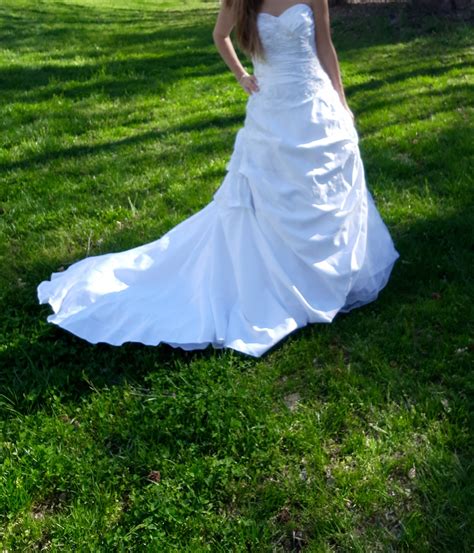 David's Bridal T9669 Used Wedding Dress Save 65% - Stillwhite