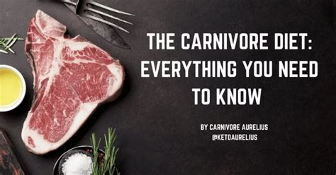 Carnivore Diet Everything You Need To Know Updated 2019 Diet Carnivores Diet Guide