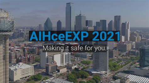 Aihce Exp 2021 Safecheck Guidelines For Onsite Participants In Dallas