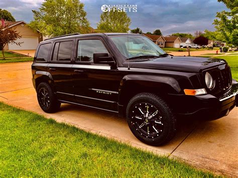 2017 Jeep Patriot With 17x8 15 Rtx Offroad Ravine And 22560r17