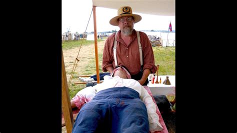 How To Do Civil War Amputations Explained By Civil War Surgeon Youtube