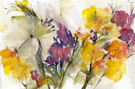 Find images of flower painting. 21+ Watercolor Paintings, Art Ideas, Pictures, Images ...