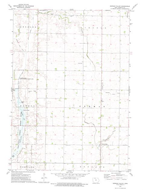 German Valley Ia Topographic Map Topoquest