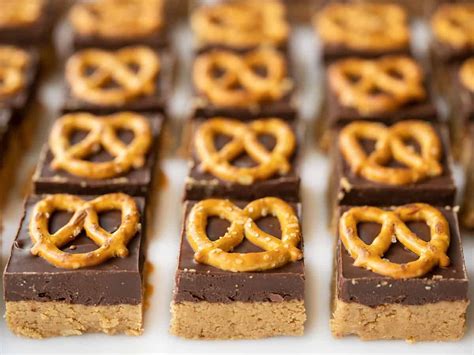 These No Bake Pretzel Peanut Butter Bars Are A Ridiculously Simple