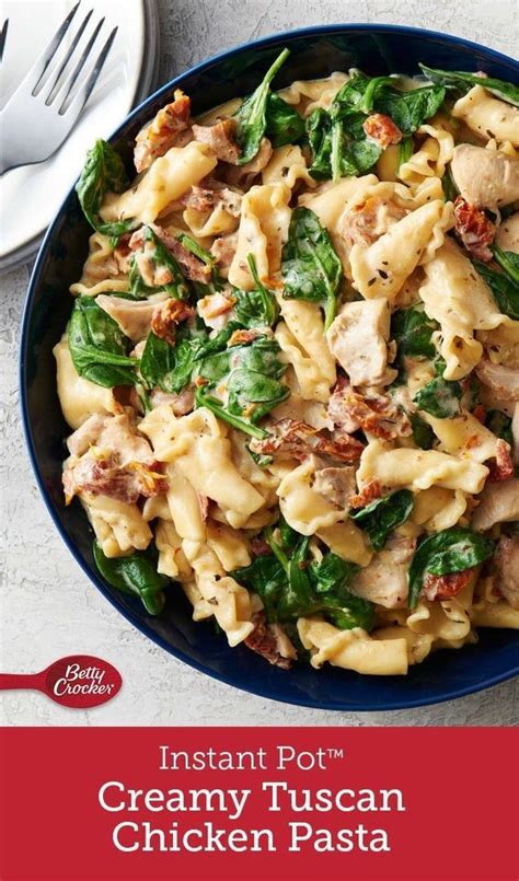 Courtney budzyn posted a video to playlist dinner. Instant Pot™ Creamy Tuscan Chicken Pasta - The Most ...
