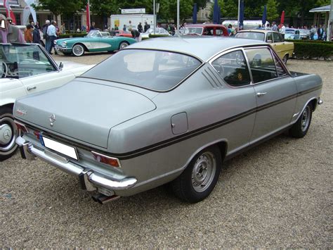 Heckansicht eines Opel Kadett Coupe Rallye. 1966 - 1970