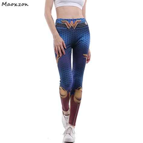 Maoxzon Womens Sexy Slim Fitness Ioga Bodycon Leggings Trousers Woman Digital Print Fashion