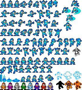 Compiled Mega Man Sprite Sheet By MetroidPeter On DeviantArt Pixel