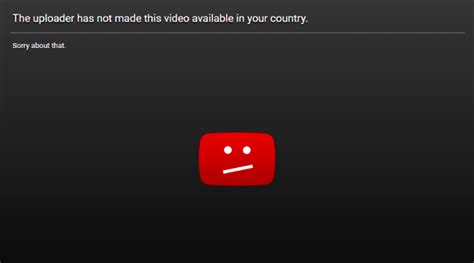 How To Fix The Content Not Available In Your Country Error Message