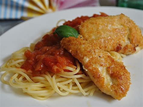 Ich verwende keine brösel, dadurch wird das gericht weniger fettig. Hähnchen - Piccata mit Tomatensoße - marmeladenrezepte