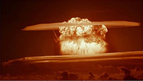 Castle Bravo Detonation March 1 1954 15 Megatons Largest Nuclear
