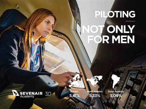 Professional Piloting Not Only For Men Sevenair Academy Pilot