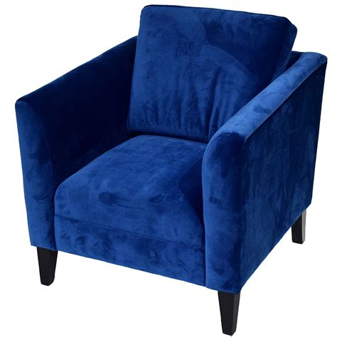 Shaurya In Royal Blue Accent Chair Ac770 Elite Furniture Rental