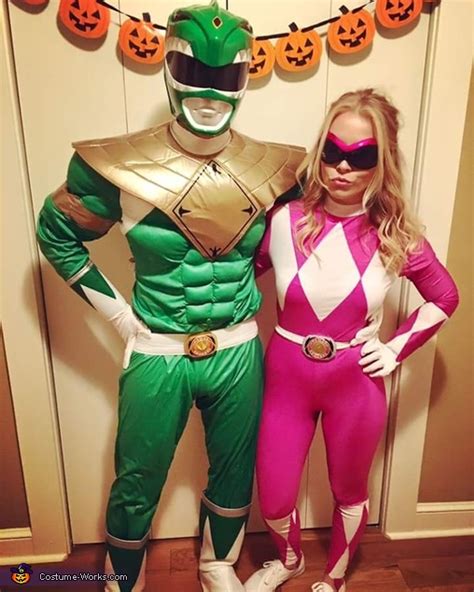 Mighty Morphin Power Rangers Couple Costume Photo 44