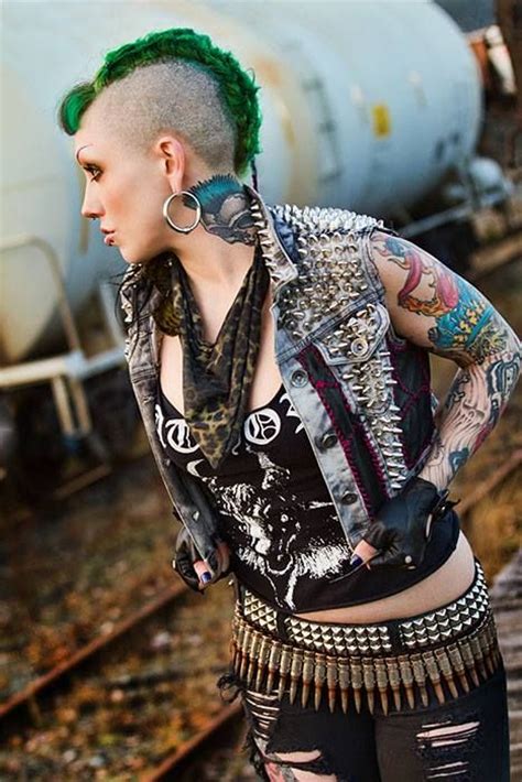 Pin By Brittany Rose On Punk Girl Punk Outfits Punk Rock Girls
