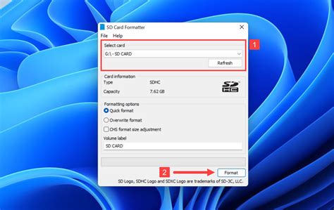 How To Format An Sd Card Without Losing Data